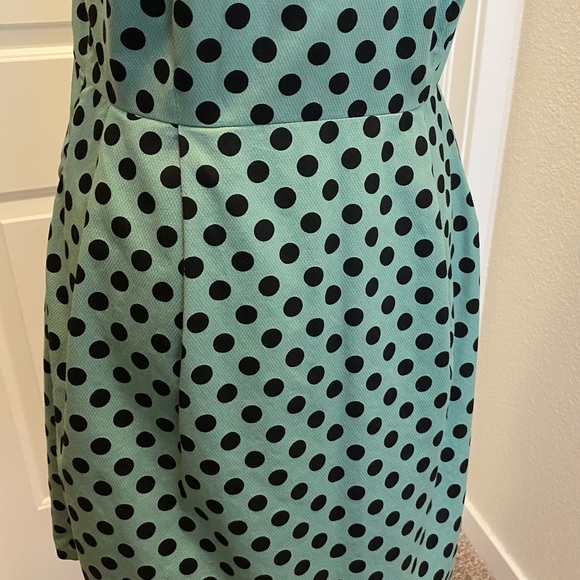 Anthropologie Tulle fit-and-flare, polka dot dress (S) - Picture 7 of 7